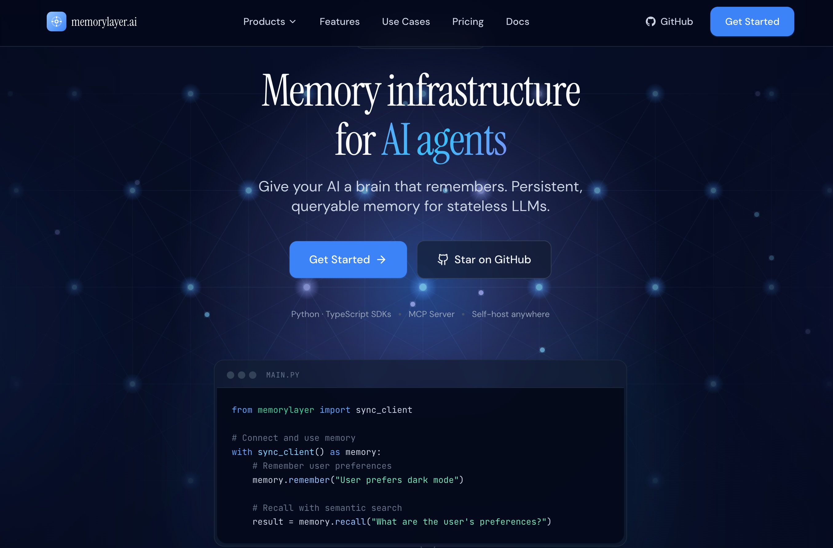 MemoryLayer cognitive architecture splitting episodic, semantic and procedural memory